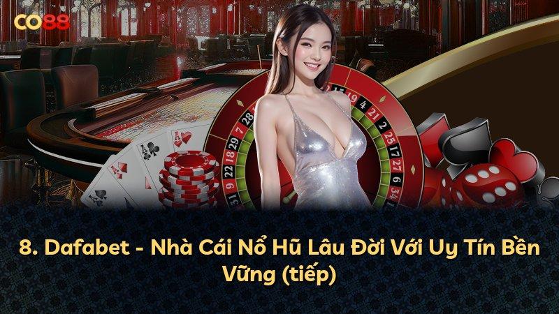 8. Dafabet - Nhà Cái Nổ Hũ Lâu Đời Với Uy Tín Bền Vững (tiếp)