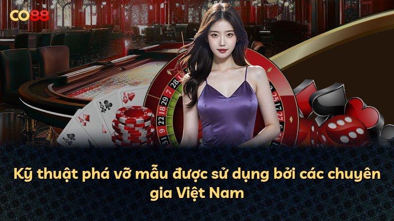 Kỹ thuật phá vỡ mẫu được sử dụng bởi các chuyên gia Việt Nam